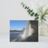 Carte Postale Cascade 1, Venezuela Jungle Paysage Art (Debout devant)