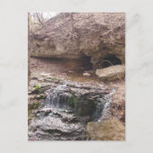 Carte Postale cascade à Burlington, Iowa (Devant)