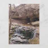 Carte Postale cascade à Burlington, Iowa (Devant)