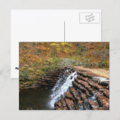 Carte Postale Cascade à Laurel Hill State Park II (Devant / Derrière)