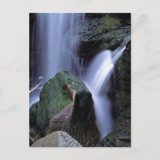 Carte Postale Cascade à Lundy Bay, North Cornwall, Angleterre (Devant)