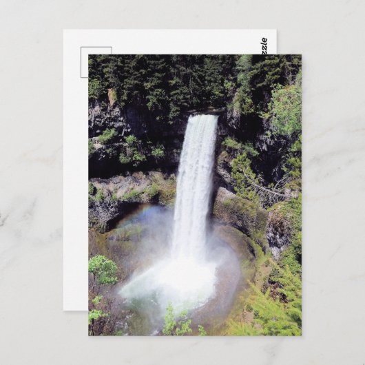 Carte Postale Cascade à Whistler Postcard (Devant / Derrière)