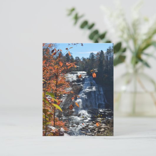 Carte Postale Cascade Blue Ridge Mounts High Falls Automne (Debout devant)