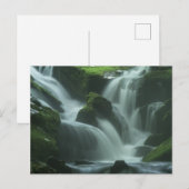 Carte Postale Cascade calmante (Devant / Derrière)