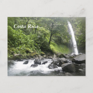 Carte Postale Cascade, Costa Rica