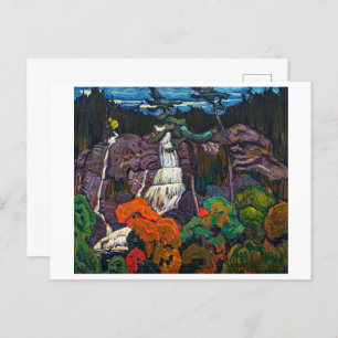 Carte Postale Cascade d'Algoma   J.E.H. MacDonald  