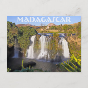 Carte Postale Cascade d'Ampefy, Madagascar