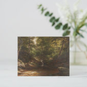 Carte Postale Cascade dans la forêt - George Hetzel (Debout devant)