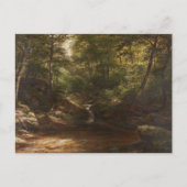 Carte Postale Cascade dans la forêt - George Hetzel (Devant)