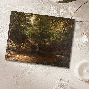 Carte Postale Cascade dans la forêt - George Hetzel