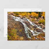 Carte Postale Cascade dans le parc national de Grand Teton (Devant / Derrière)