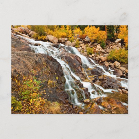 Carte Postale Cascade dans le parc national de Grand Teton (Devant)