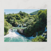Carte Postale Cascade dans le Parc national de Krka - Dalmatie,  (Devant)