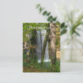 Carte Postale Cascade Dans Les Bois (Debout devant)