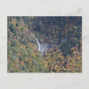 Carte Postale Cascade dans les montagnes Blue Ridge, NC