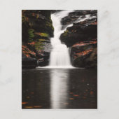 Carte Postale Cascade dans les Poconos de Pennsylvanie (Devant)
