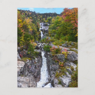 Carte Postale Cascade d'argent en automne, New Hampshire