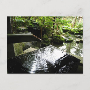 Carte Postale Cascade de Bambou au Japon