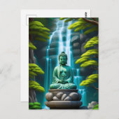 Carte Postale Cascade de Bouddha (Devant / Derrière)