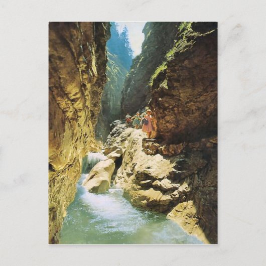 Carte Postale Cascade de Burggraben-Klamm (Devant)