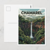 Carte Postale Cascade de Chamarel Maurice (Devant / Derrière)
