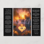 Carte Postale Cascade de Desiderata : Calme Sunset Cove (Devant)