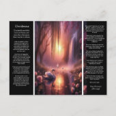 Carte Postale Cascade de Desiderata : Cascade de douceurs (Devant)