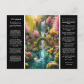 Carte Postale Cascade de Desiderata : Cascade de pierre, Corbeau (Devant)