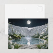 Carte Postale Cascade de Diamants d'Avril (Devant / Derrière)