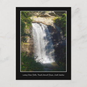 Carte Postale Cascade de Glass Falls Caroline du Nord