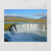 Carte Postale Cascade de Godafoss, Islande (Devant)