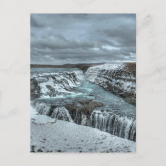 Carte Postale Cascade de Gullfoss, Islande
