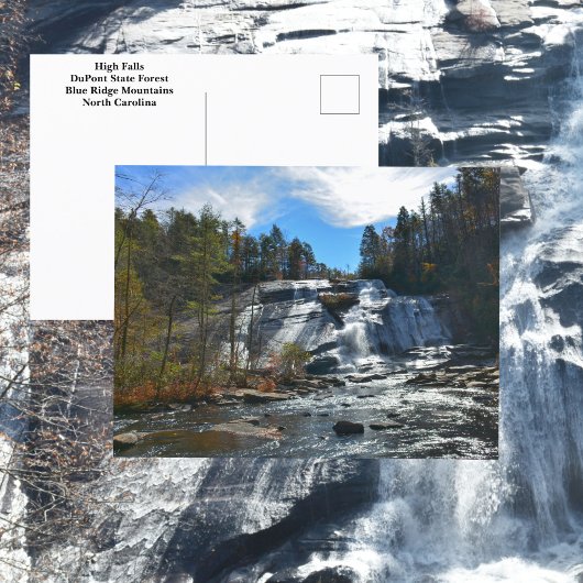 Carte Postale Cascade de High Falls DuPont State Forest NC