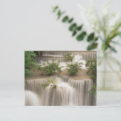 Carte Postale Cascade de Huai Mae Khamin | Thaïlande (Debout devant)