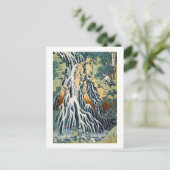 Carte Postale Cascade de Kirifuri, Hokusai (Debout devant)