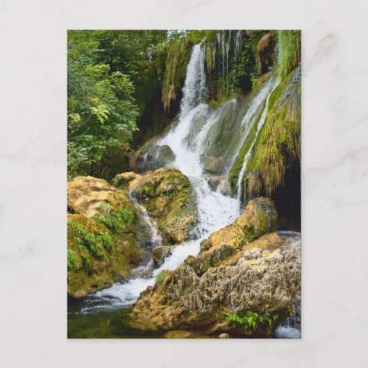 Carte Postale Cascade de Kravice, Bosnie-Herzégovine (Devant)