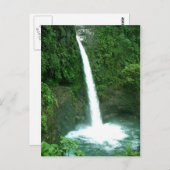 Carte Postale Cascade de La Paz, Costa Rica (Devant / Derrière)