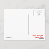 Carte Postale Cascade de Liphee (Dos)