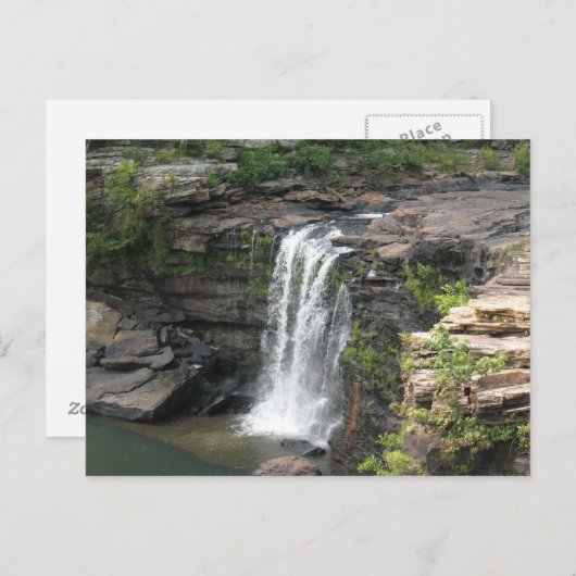 Carte Postale Cascade de Little River (Devant / Derrière)