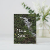 Carte Postale Cascade de Missouri Ozark (Debout devant)