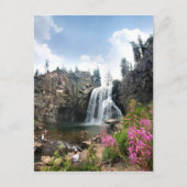Carte Postale Cascade de Rainbow Falls - Devils Postpile - Sierr (Devant)