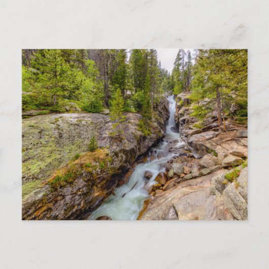 Carte Postale Cascade de rivière et chute d'eau (Devant)