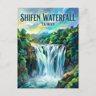 Carte Postale Cascade de Shifen Taïwan