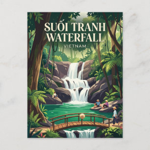 Carte Postale Cascade de Suối Tranh Viêt Nam
