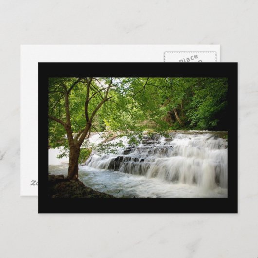 Carte Postale Cascade de Virgina (Devant / Derrière)