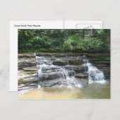 Carte Postale Cascade de Virginie-Occidentale (Devant / Derrière)