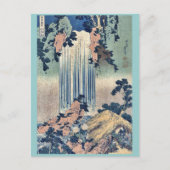 Carte Postale Cascade de Yoro Mino Province par Katsushika, Hoku (Devant)