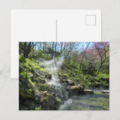 Carte Postale Cascade d'eau chaude (Devant / Derrière)