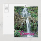 Carte Postale Cascade des Aigrettes Saint Gilles Réunion (Devant / Derrière)