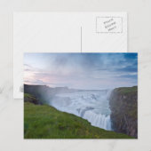 Carte Postale Cascade dorée #2 (Devant / Derrière)